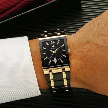 Men’s Square Dial Quartz Watch