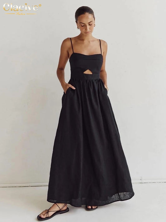 Women's Minimalist Cotton Dress