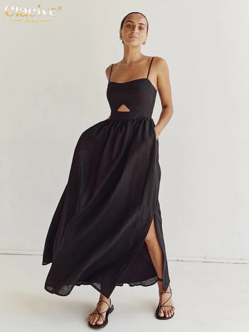 Women's Minimalist Cotton Dress