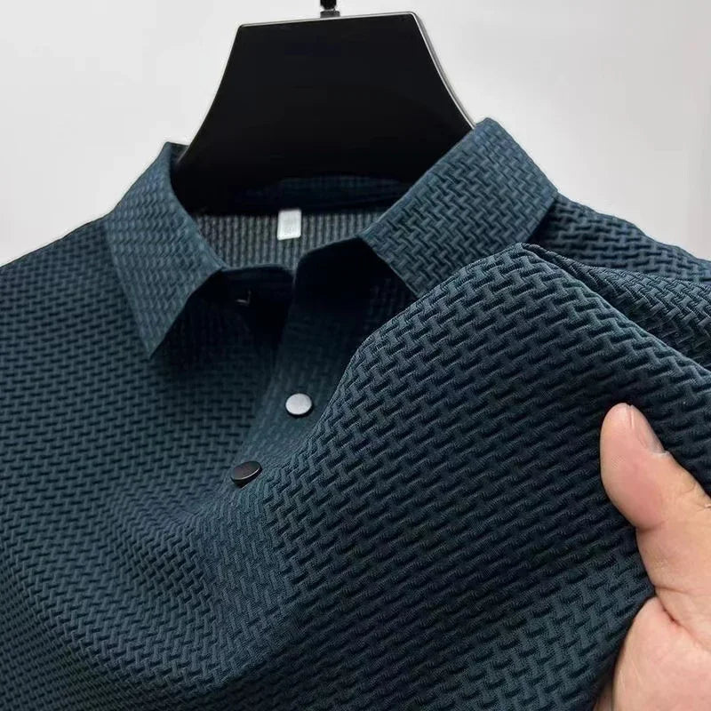 Textured Polo Shirt