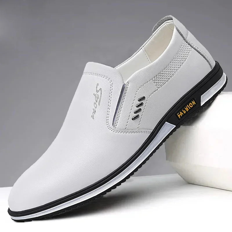 Men’s Designer  Leather Loafers Casual