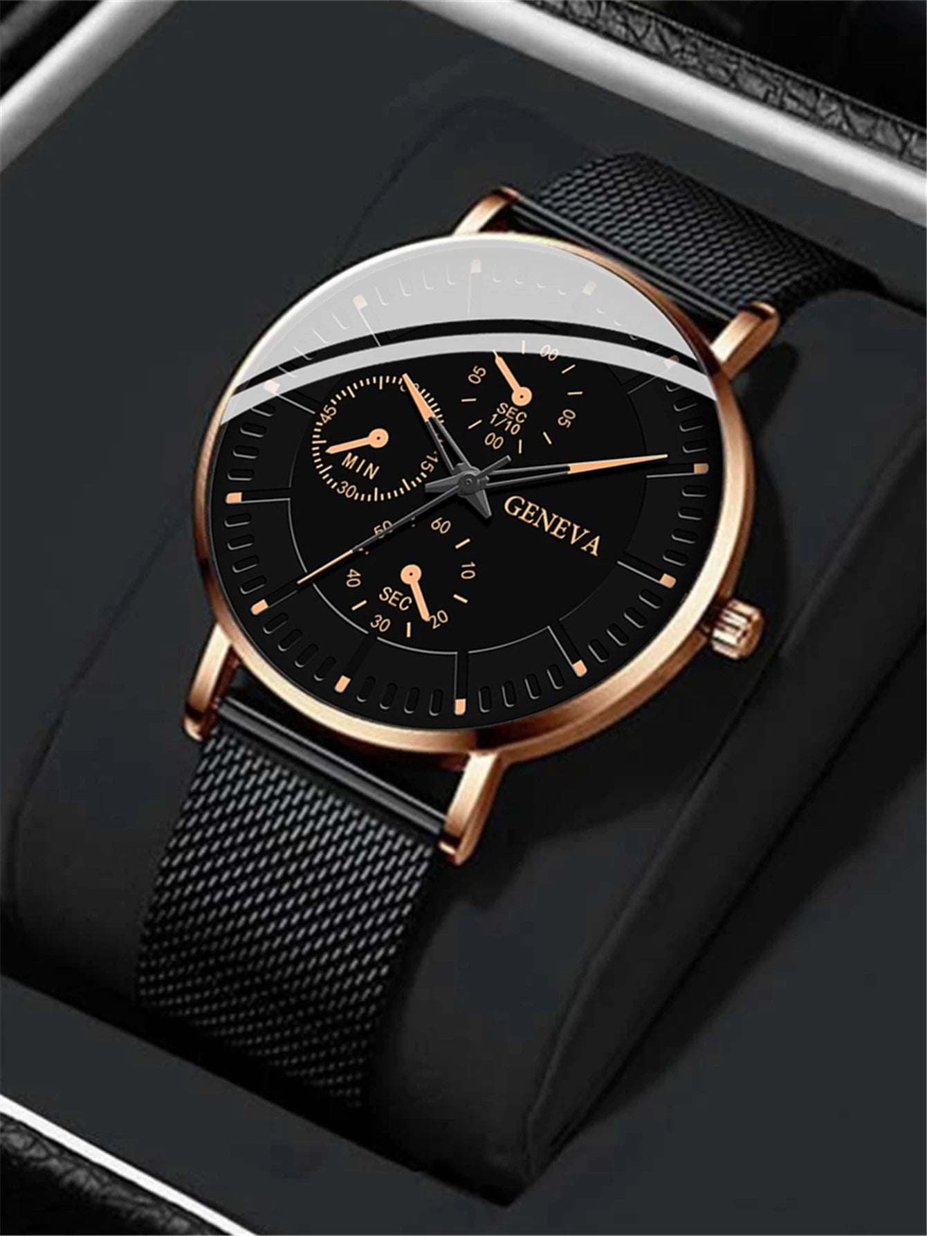 Geneva Axis - Men's Casual and Elegant Wristwatch