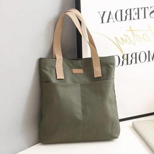 Minimalist Canvas Tote